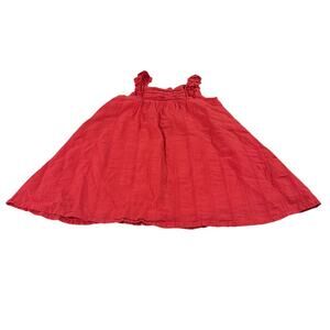 Cynthia Rowley Toddler Girl 3T Red Dress 100% Cotton